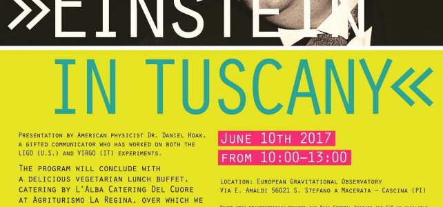 NEW: ‘Einstein in Tuscany’ – The English Event of the Year!